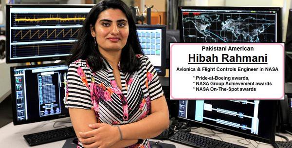 حبا رحمانی ناسا کی پاکستانی  خلای انجینئیر